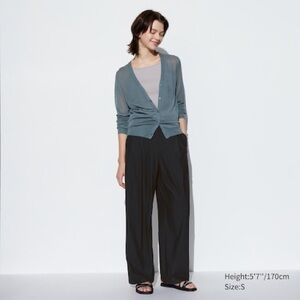 Uniqlo AIRism Extra Stretch Straight Wide Pants